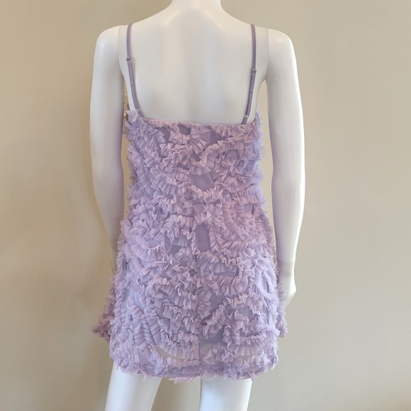 KLESIS tulle mesh texture dress - Picture 6 of 7